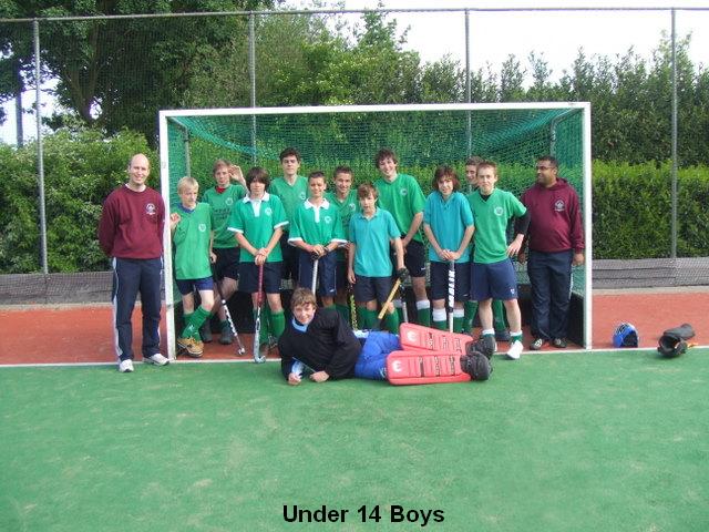Under 14 Boys Team Photo
